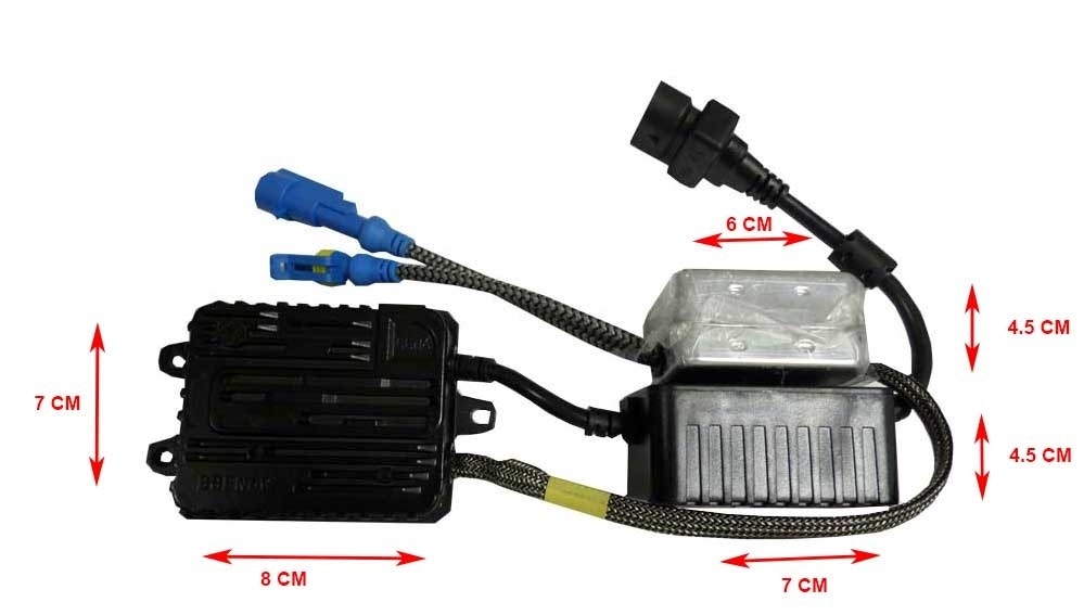HiD Light Slimline Xenonset 24v - H4/Hi-Low - 3.000k-4